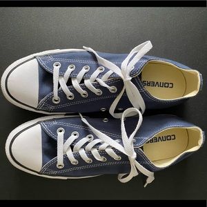 Navy Blue Women’s Converse size 10